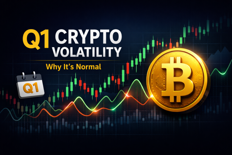 What Crypto Investors Should Watch in Q1 2026 — And Why Early-Year Volatility Is Normal